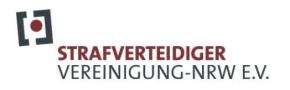 Logo Strafverteidiger Vereinigung-NRW E. V.